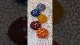 Popping Five colors Balloons Reverse Video shorts [upl. by Connett]