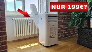 Nur 199€  🤑 Die kleine GÜNSTIGE mobile Klimaanlage für jede Wohnung Comfee MPPH07CRN7 im Test [upl. by Darcey]