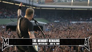 Metallica The Memory Remains Zurich Switzerland  June 18 2004 [upl. by Gilges]