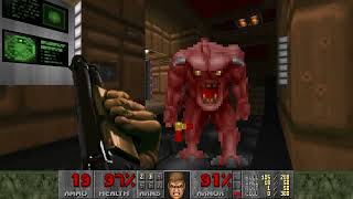 Doom Knee Deep In ZDoom Z1M1 Hangar  Lets Play [upl. by Ghiselin732]