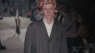 Comme des Garçons Homme Plus SpringSummer 2025 Show [upl. by Yatzeck299]