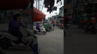 Rider sinabayan si Tricycle pa Zobel Roxas StDriveSafe always [upl. by Noillimaxam330]