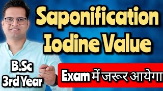 Saponification ValueIodine Value bedkdian mjpru bsc3rdyear chemistry [upl. by Cheshire]