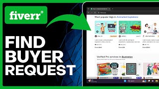 How To Find Buyer Request On Fiverr Quick amp Easy Method [upl. by Akinwahs]