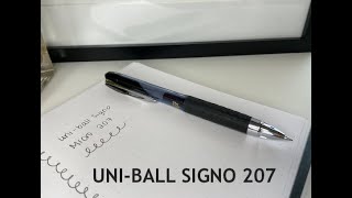 UNIBALL SIGNO Black Ink Pen Micro 207 [upl. by Arihsay]