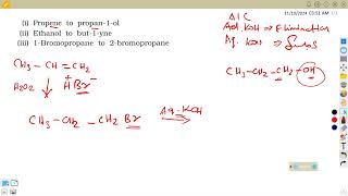 Conversion Reactions in Organic Chemistry  Important Conversions  Class 12  Part  2 [upl. by Ladnik714]