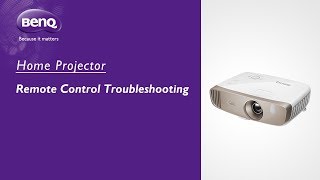 BenQ FAQ ProjectorRemote control troubleshooting [upl. by Moe]