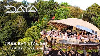 DJ Daya Live set Tree Bay Phuket Thailand  Afro House Progressive Techno Tribal [upl. by Lemmy]