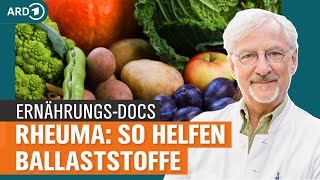 Rheuma So lindern Ballaststoffe Schmerzen und Beschwerden  Die ErnährungsDocs  NDR [upl. by Atiker]