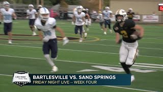 Bartlesville vs Sand Springs Highlights [upl. by Kumler528]