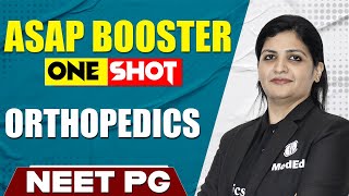 Orthopaedics  ASAP Batch for NEET PG 2024  One Shot  Dr Alekhya [upl. by Anstice]