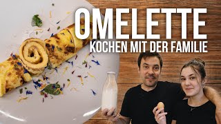 OMELETTE FÜR JEDEN GESCHMACK MAL SÜSS MAL SALZIG [upl. by Merna]