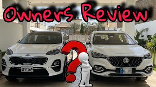 Sportage Comparison with MG HS  Kia Sportage Review 2024 [upl. by Ahsitil144]