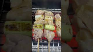 Tebasaki and mix yakitori street food japan [upl. by Tessie]