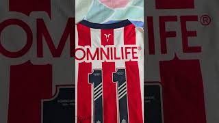 ISAAC BRIZUELA MATCH ISSUED amp SIGNED CHIVAS JERSEY [upl. by Us]