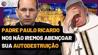 PADRE PAULO RICARDO  E a benção dos homossexuais deus igreja [upl. by Eseer]