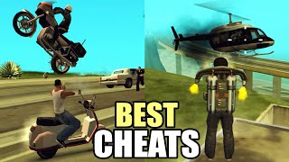 GTA San Andreas  TOP 20 Cheats PS2 [upl. by Eenaj]