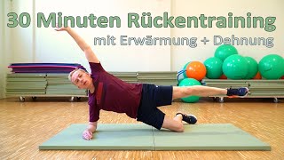 Rückentraining MitmachVideo  Erwärmung und Dehnung [upl. by Eziechiele846]