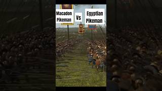 Macedon Pikeman Vs Egyptian Pikeman 2 rometotalwar gaming games rtw2 rtw strategy latest war [upl. by Nwaf912]