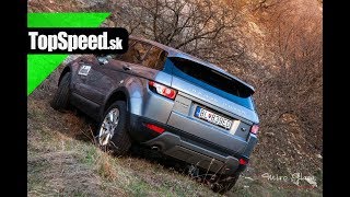 HQ Test Range Rover Evoque TD4 TopSpeedsk [upl. by Rabbaj964]