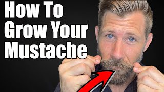 How to Grow Your Mustache from Start to Finish [upl. by Guido]