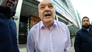 Canary Wharf manager ASSAULTS YouTuber 🤬‼️👎😡❌️ [upl. by Kotick]