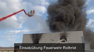 Einsatzübung Feuerwehr Rothrist [upl. by Cormier637]