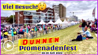 Künstler  Promenadenfest Viel Besuch in Cuxhaven Duhnen [upl. by Quill]