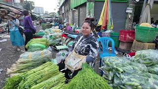 The Reality of Neak Meas Market Situation Now RealLife Cambodia [upl. by Omrellig897]