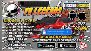 RILIS‼️FR Legends Mod Apk V036 Terbaru 2024  Unlimited Money amp Coins [upl. by Ahtenak654]