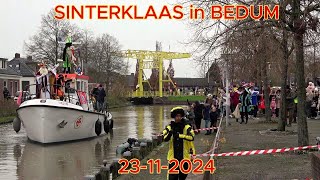 Bedum INTOCHT SINTERKLAAS 2311 2024 [upl. by Julie992]