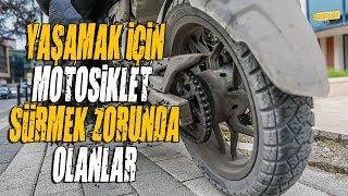 Hayatlarını Motosiklet Üzerinde Kazanan Motosikletli Kuryeler [upl. by Owades]