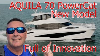 Aquila 70 Power Catamaran Brand New Cruising Yacht [upl. by Artaed]