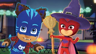 Halloween Tricksters 🎃 Double Episode 👻 PJ Masks Official [upl. by Sarchet]