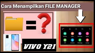 Vivo Y22 Y21 Tidak Ada FILE MANAGER Nih tutorial nya [upl. by Sirtimid413]