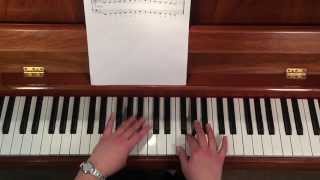 Piano Lessons  E Flat Major Scale Right amp Left Hand [upl. by Greenberg]