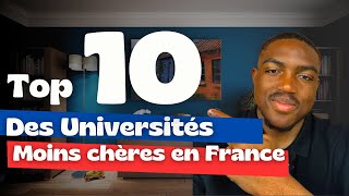 Les universités les moins chères de France pour les étudiants étrangers [upl. by Damahom]