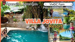 VILLA JOVITA RESORT  BudgetFriendly Resort in Agoncillo Batangas  Summer Getaway [upl. by Alecram875]