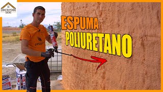 🔶 AISLAMIENTO de ESPUMA POLIURETANO PROYECTADO 🔶 Tipos de aplicaciones y usos [upl. by Eelyma105]