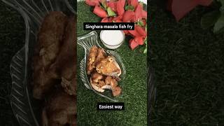 Singhara fishmasala fish fry krny ka easiest way [upl. by Cann]