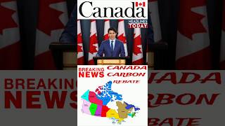 CANADA CARBON REBATE PROGRAM  JUSTIN TRUDEAU ANNOUNCED  CANADA NEWS [upl. by Vasilek29]