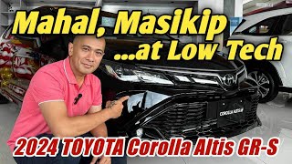 Value for Money ba ang 2024 TOYOTA Corolla Altis GRS  2024 TOYOTA Corolla Altis GRS Walkaround [upl. by Winn]