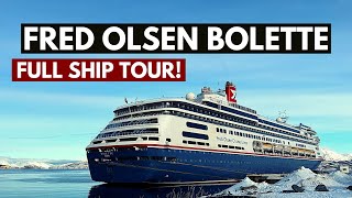 Fred Olsen Bolette Full Cruise Ship Tour [upl. by Warthman]