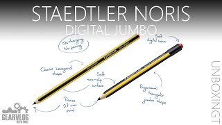 Staedtler Noris Digital Jumbo  UNBOXING  EMR Pen [upl. by Arissa516]