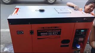 genset silent matsumota 12kva [upl. by Tran]