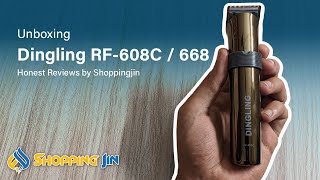 Unboxing Dingling Trimmer RF608C  RF668  Trimmer Review in Pakistan [upl. by Kessel]