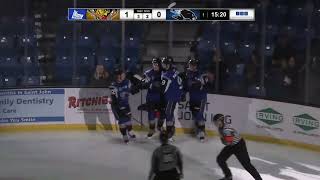 Ēriks Mateiko Goal vs Victoriaville Tigres 12102024  QMJHL [upl. by Ynehpets]