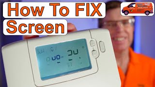 How to Fix Faulty Honeywell Thermostat Screen I Will Show You How You Can Repair Your Screen [upl. by Va]