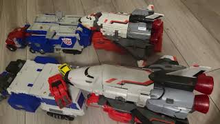 Fans Hobbys Jet Magna Convoy  Naval Commander XLoad and Sky Flame [upl. by Nirrol]