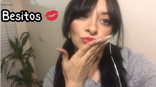 ASMR besitos en toda tu carita [upl. by Essined]